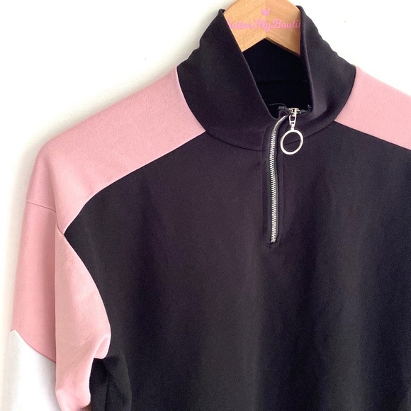 In motion full zip color black long sleeve jacket, Size M - Picture 10 of 10